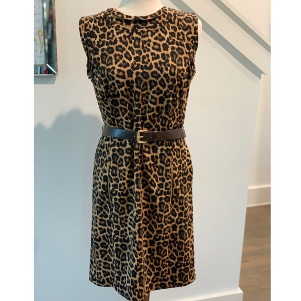 MICHAEL Michael Kors Leopard Print Dress